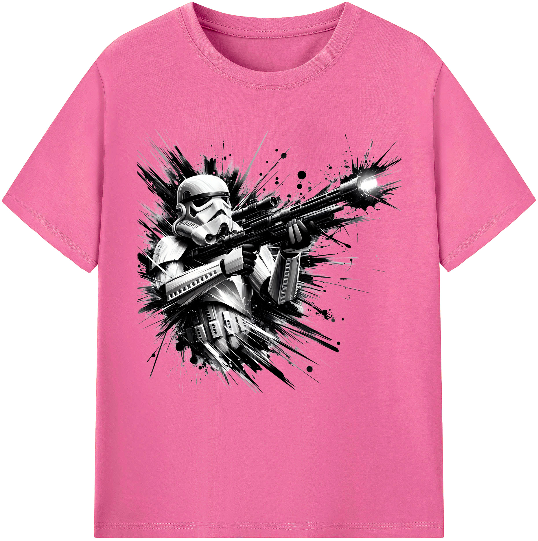 （画像用） スター・ウォーズ Star Wars レディースカジュアルプリントTシャツ（綿100％）